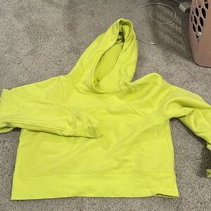 Lululemon scuba cropped hoodie